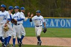 Baseball vs Babson  Wheaton College Baseball vs Babson College. - Photo By: KEITH NORDSTROM : Wheaton, baseball